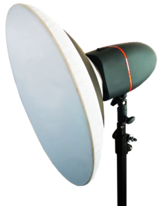 Softbox mit Studioblitz